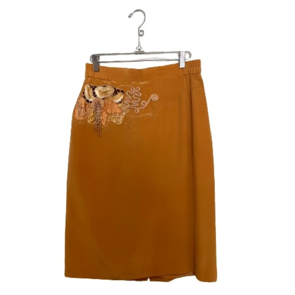 Vintage 1990s Silk Skirt